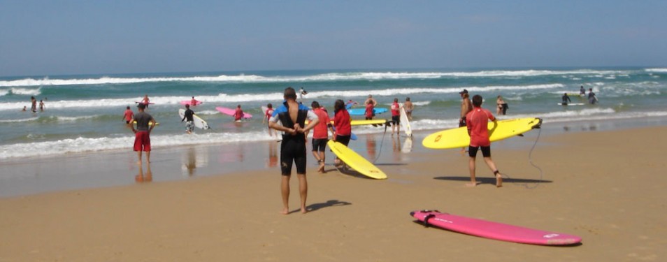 Surfing Hossegor